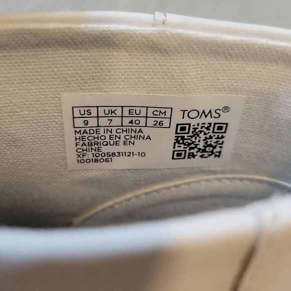 Toms White Women's Sneakers - Picture 4 of 6